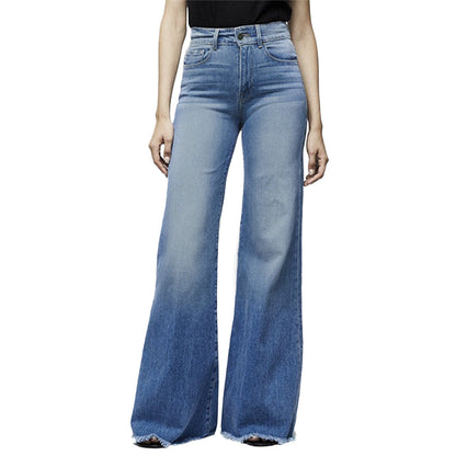 Funki Findz | Pants | Women's Flared Wide Leg Mom Jeans