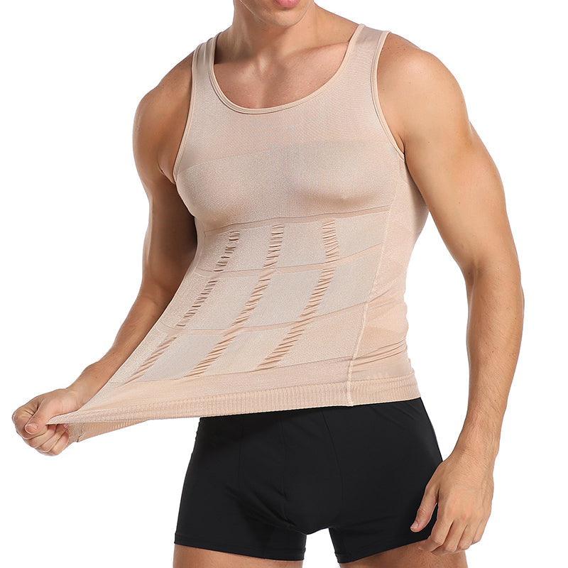 Funki Findz | Shapewear | Men Gynecomastia Compression Shirt