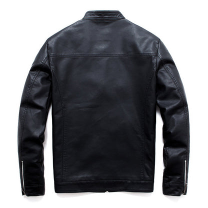 Funki Findz | Jackets | Men's Faux Leather Hooded Jacket