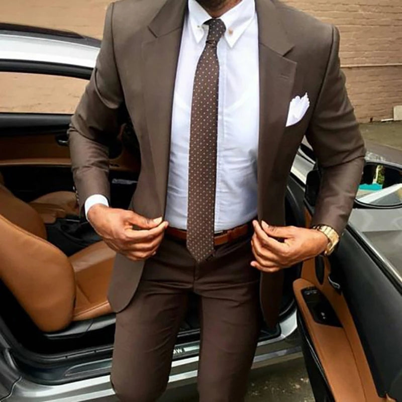 Funki Findz | Suits | Men's Slim Fit 2 Pcs Tuxedo | Wedding Suit