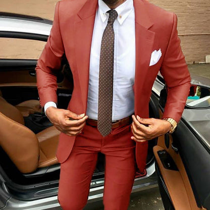 Funki Findz | Suits | Men's Slim Fit 2 Pcs Tuxedo | Wedding Suit
