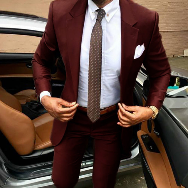 Funki Findz | Suits | Men's Slim Fit 2 Pcs Tuxedo | Wedding Suit
