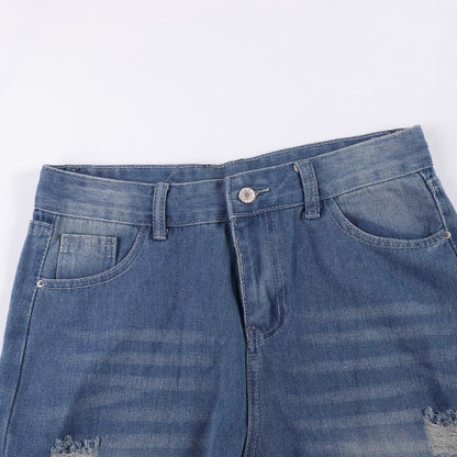 Funki Findz | Pants | Women's High Waist Denim Flared Jeans