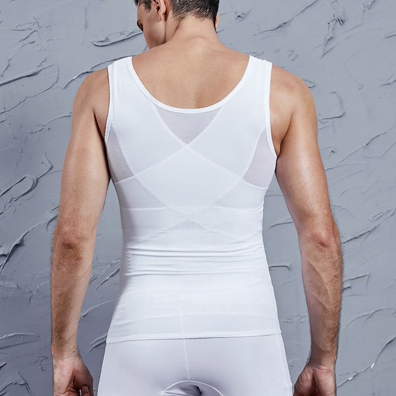 Funki Findz | Shapewear | Men's Chest Waist Compression Vest