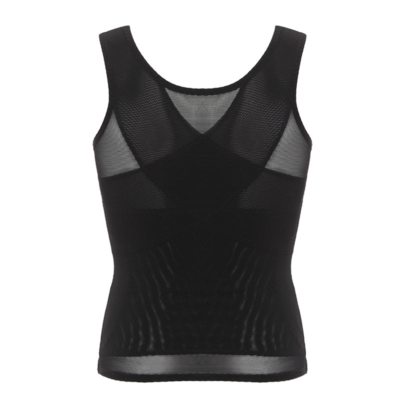 Funki Findz | Shapewear | Men's Chest Waist Compression Vest
