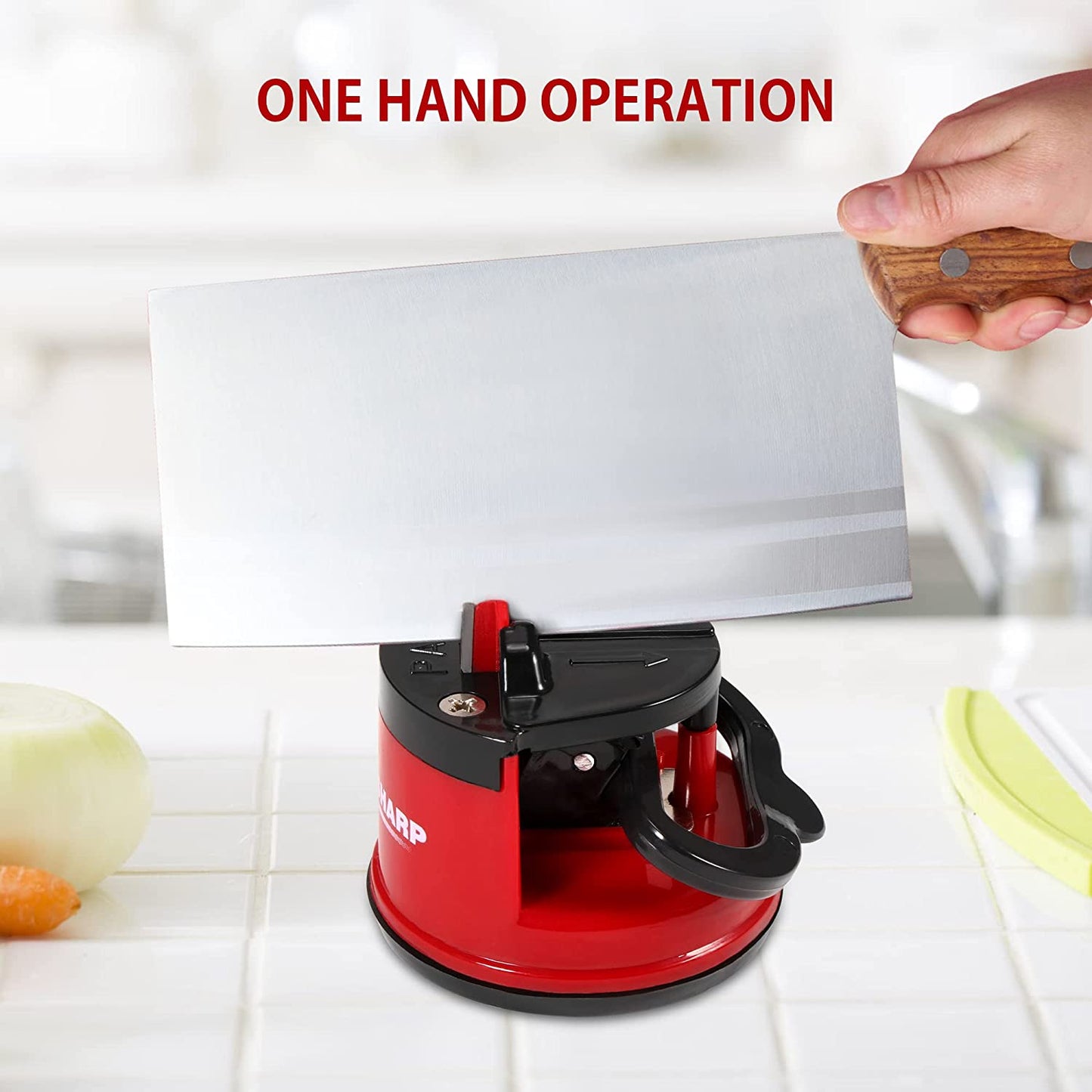 Funki Findz | Knife Sharpeners | Tungsten Suction Knife Sharpen
