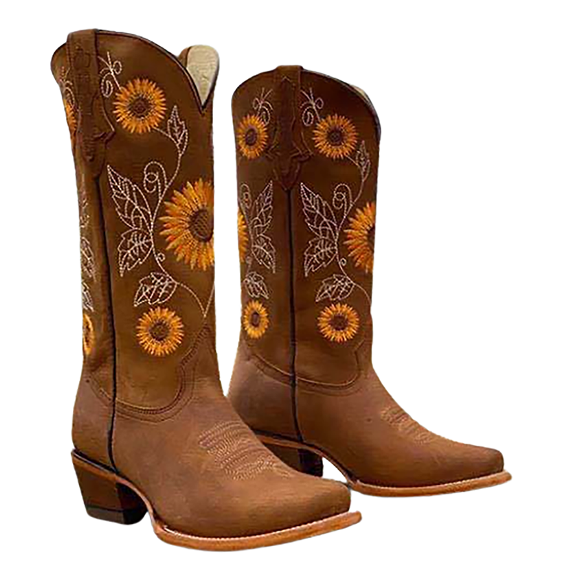Funki Findz | Boots | Women's Embroidered Flower Cowboy Boot
