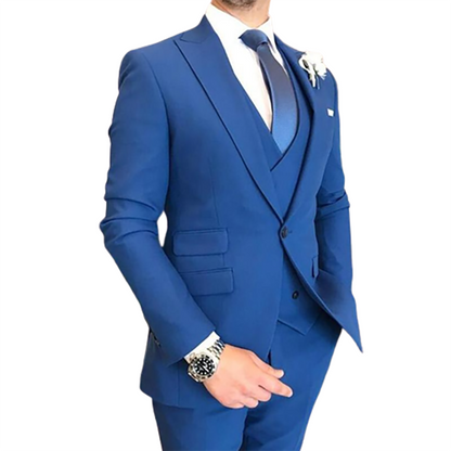 Funki Findz | Suits | Men's 3 Pcs Tailored Double Breasted Suit