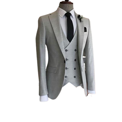 Funki Findz | Suits | Men's 3 Pcs Tailored Double Breasted Suit