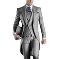 Funki Findz | Suits | Men's Custom 3 Pcs Grooms Suit Tailcoat