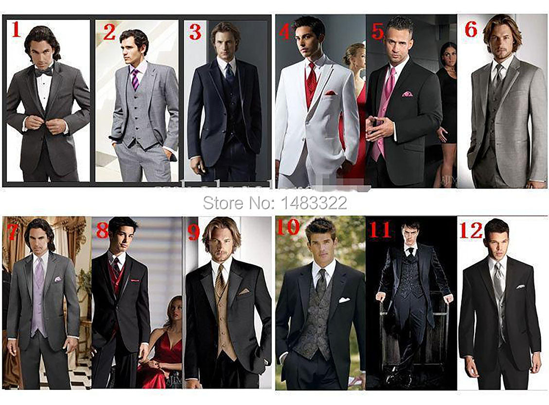Funki Findz | Suits | Men's Custom 3 Pcs Grooms Suit | Tailcoat
