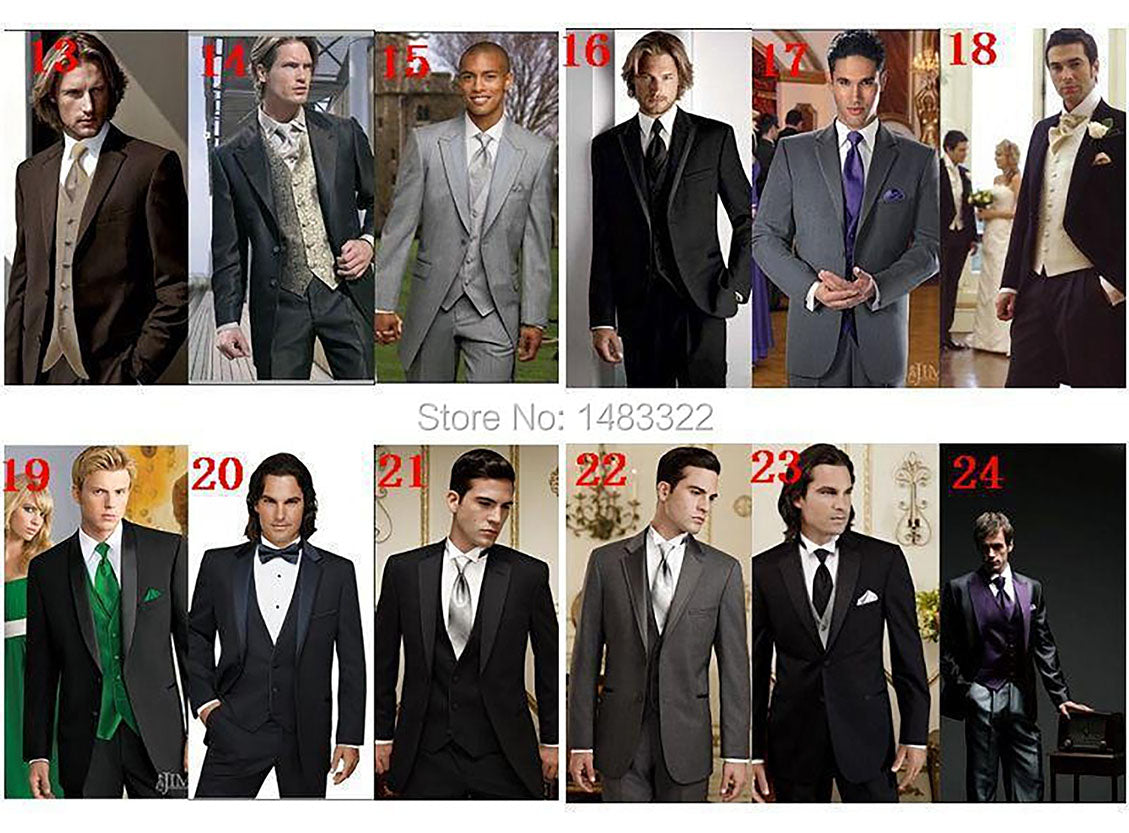 Funki Findz | Suits | Men's Custom 3 Pcs Grooms Suit | Tailcoat