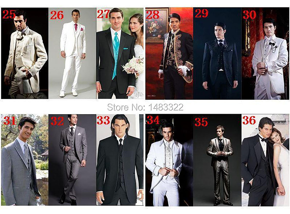 Funki Findz | Suits | Men's Custom 3 Pcs Grooms Suit | Tailcoat