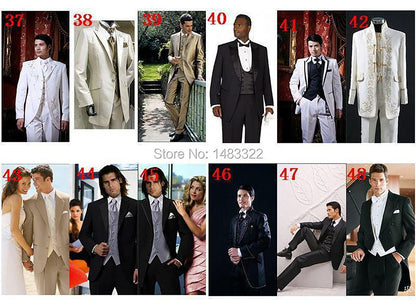 Funki Findz | Suits | Men's Custom 3 Pcs Grooms Suit | Tailcoat