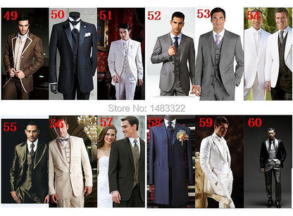 Funki Findz | Suits | Men's Custom 3 Pcs Grooms Suit | Tailcoat