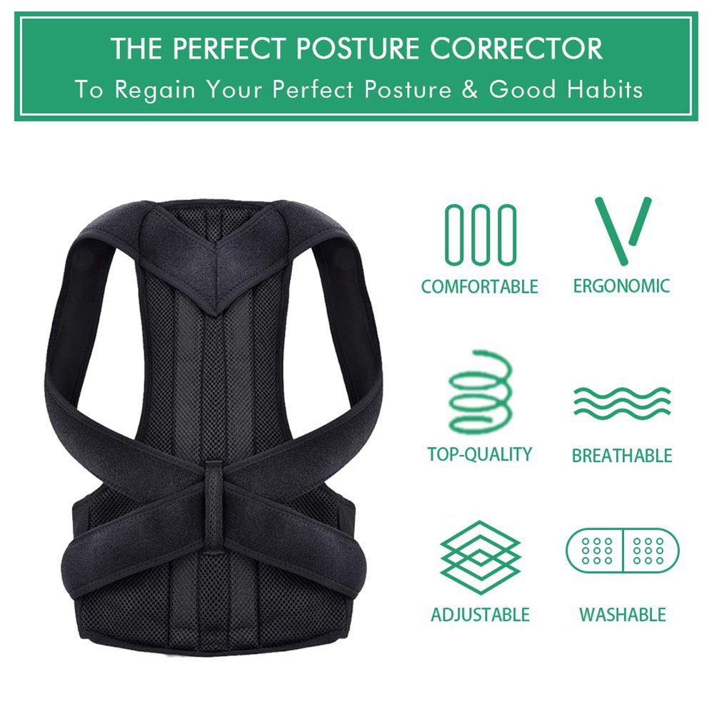 Funki Findz | Posture Correctors | Unisex Shoulder Support Brace