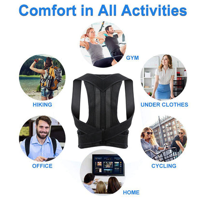 Funki Findz | Posture Correctors | Unisex Shoulder Support Brace