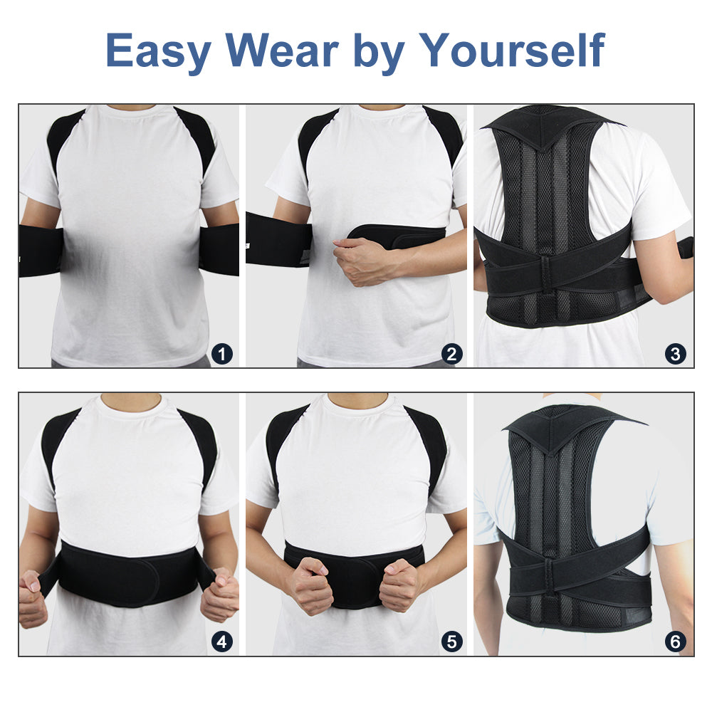 Funki Findz | Posture Correctors | Unisex Shoulder Support Brace