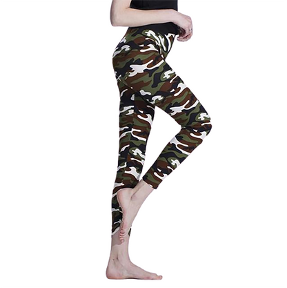 Funki Findz | Pants | Women's Mult Color Camouflage Leggings