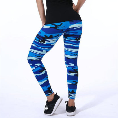 Funki Findz | Pants | Women's Mult Color Camouflage Leggings