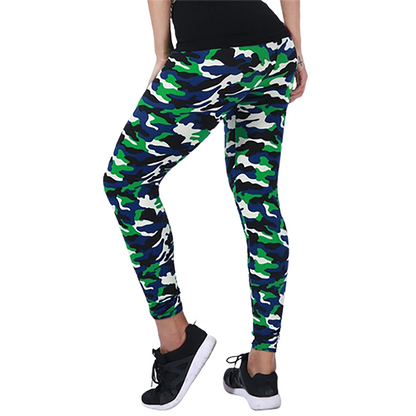 Funki Findz | Pants | Women's Mult Color Camouflage Leggings