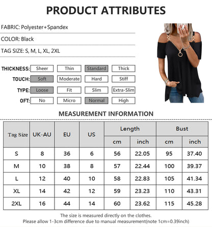Funki Findz | Shirts | Women's Solid Black Buckle Zipper Shirt