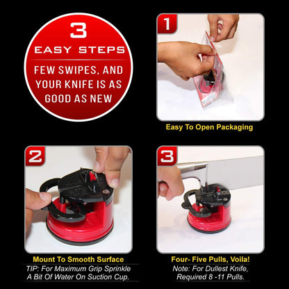 Funki Findz | Knife Sharpeners | Tungsten Suction Knife Sharpen