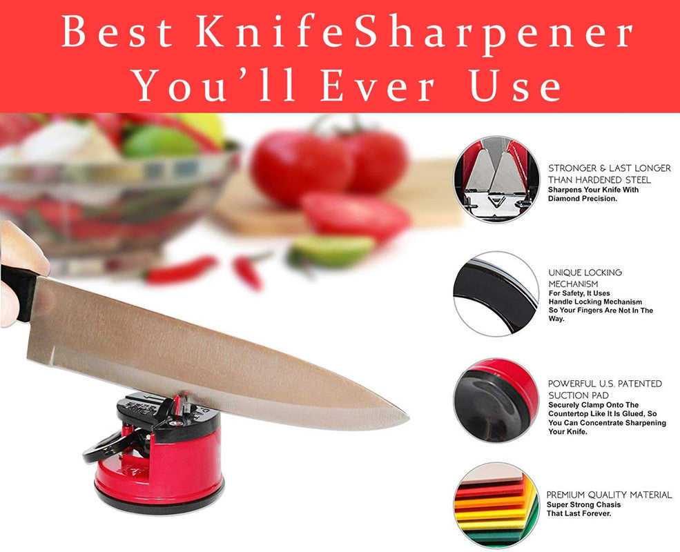 Funki Findz | Knife Sharpeners | Tungsten Suction Knife Sharpen