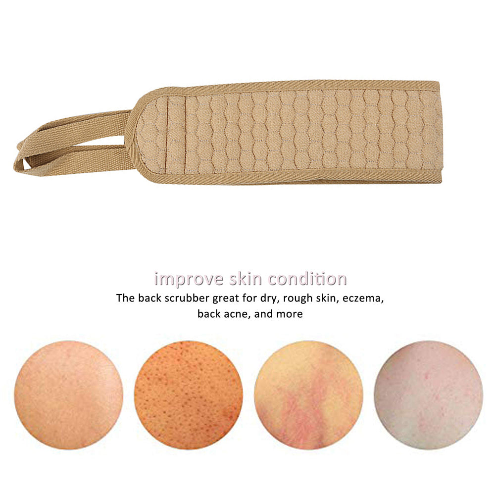 Funki Findz | Back Scrubber | Body Brush Shower Belt | Exfoliator