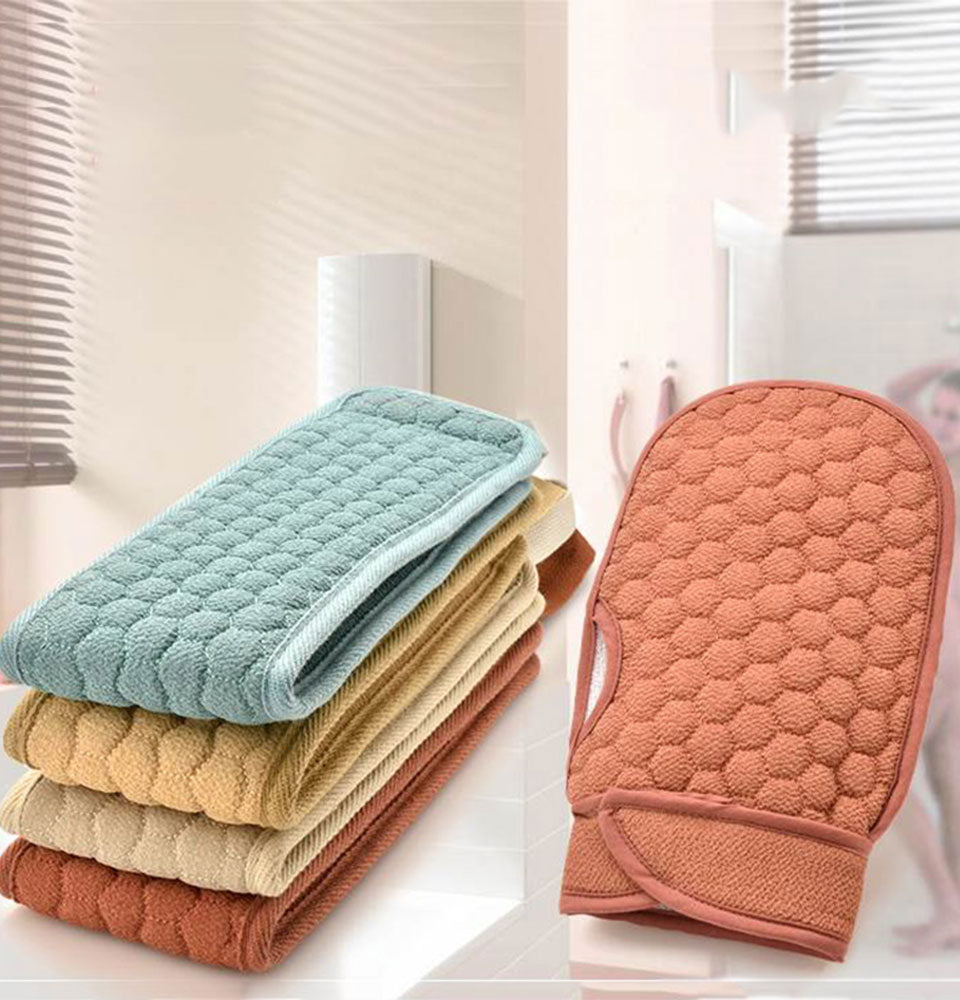 Funki Findz | Back Scrubber | Body Brush Shower Belt | Exfoliator