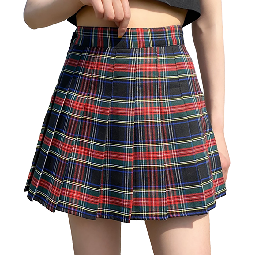 Funki Findz | Skirts | Women's Stretchy Flared Mini Skater Skirt