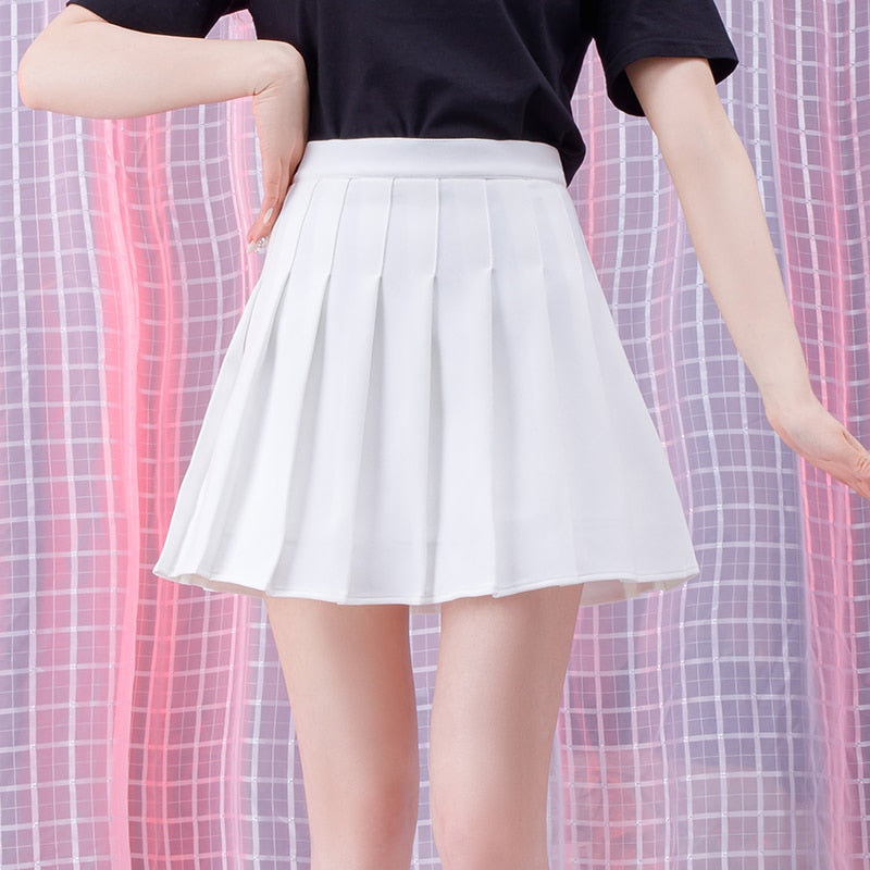 Funki Findz | Skirts | Women's Stretchy Flared Mini Skater Skirt