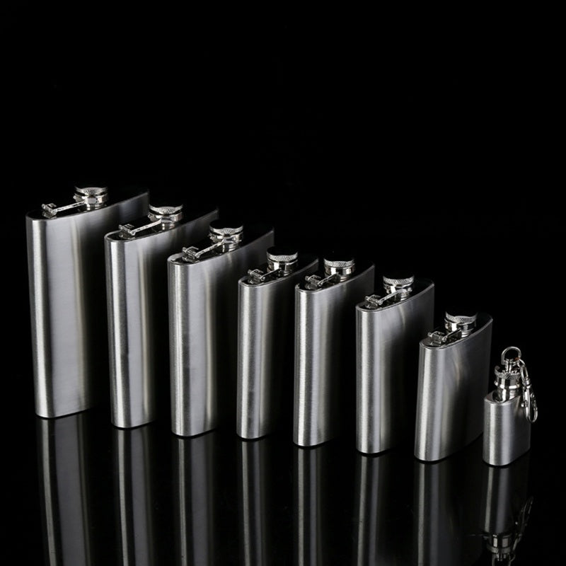 Funki Findz | Hip Flasks | Stainless Steel Drink Flasks 1oz -10oz