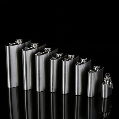 Funki Findz | Hip Flasks | Stainless Steel Drink Flasks 1oz -10oz
