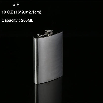 Funki Findz | Hip Flasks | Stainless Steel Drink Flasks 1oz -10oz