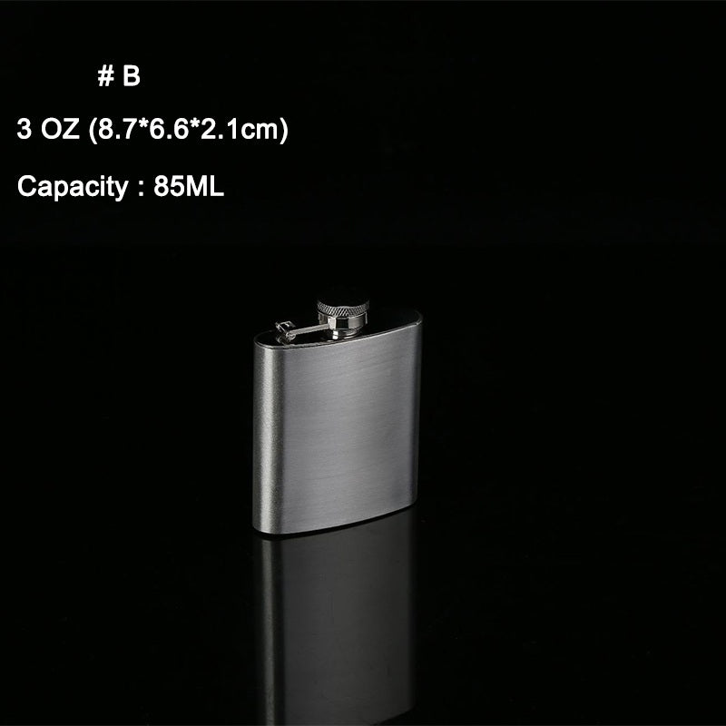 Funki Findz | Hip Flasks | Stainless Steel Drink Flasks 1oz -10oz