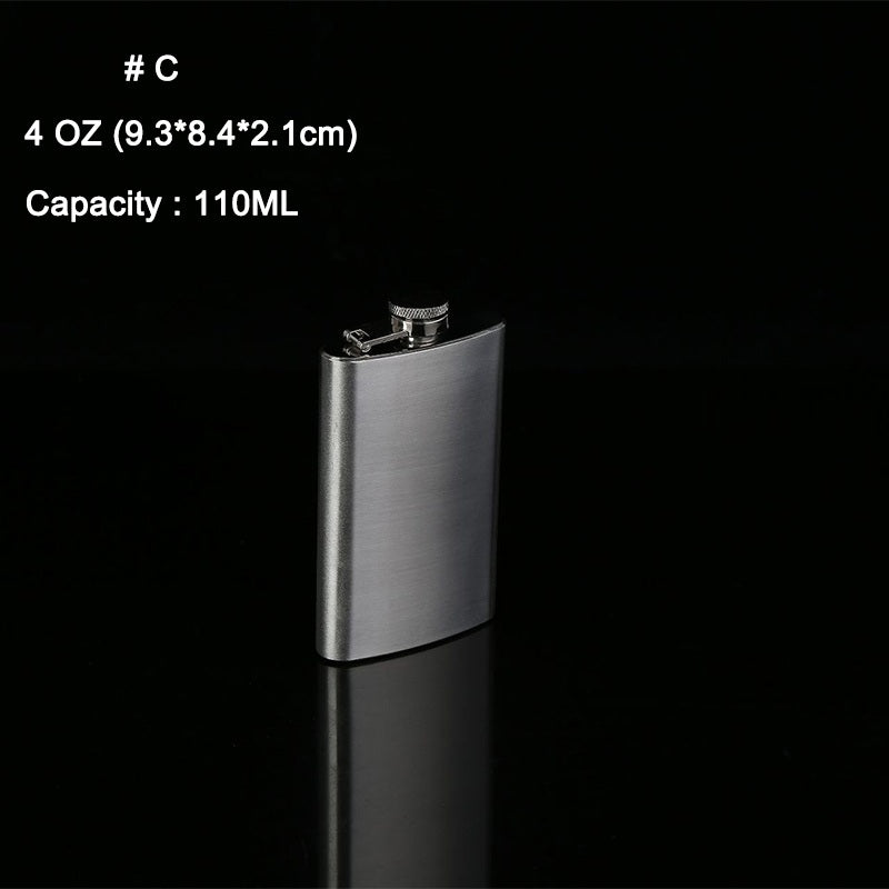 Funki Findz | Hip Flasks | Stainless Steel Drink Flasks 1oz -10oz