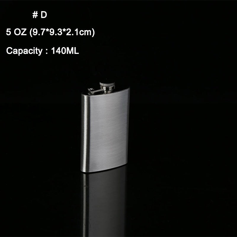 Funki Findz | Hip Flasks | Stainless Steel Drink Flasks 1oz -10oz