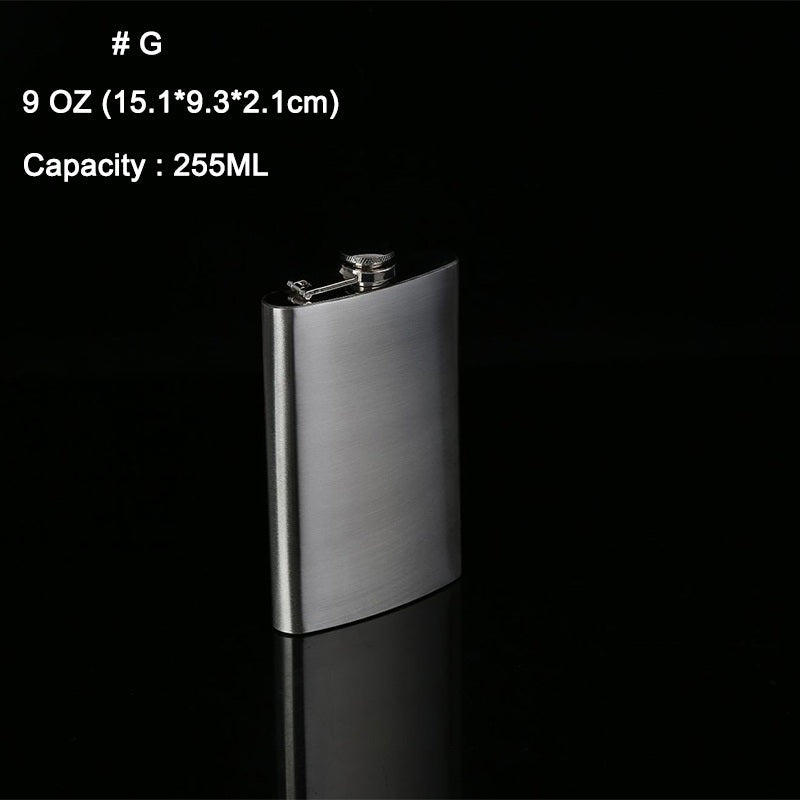 Funki Findz | Hip Flasks | Stainless Steel Drink Flasks 1oz -10oz