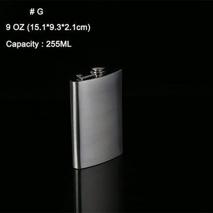Funki Findz | Hip Flasks | Stainless Steel Drink Flasks 1oz -10oz