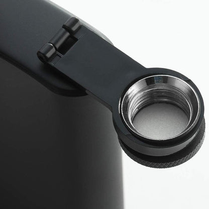 Funki Findz | Hip Flasks | Black Stainless Steel Hip Flask | 8oz