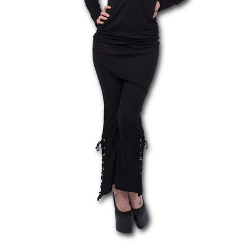 Funki Findz | Pants | Women's Gothic Lace Up Bandage Leggins