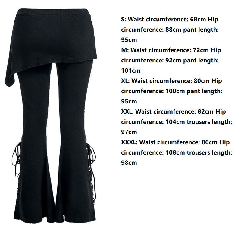 Funki Findz | Pants | Women's Gothic Lace Up Bandage Leggins