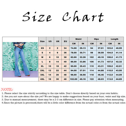 Funki Findz | Pants | Women's High Waist Tie Up Flared Jeans