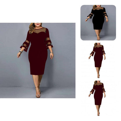 Funki Findz | Dresses | Women's Stylish Formal Party Midi Dress