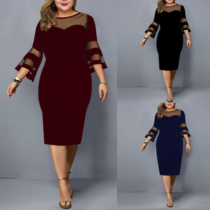 Funki Findz | Dresses | Women's Stylish Formal Party Midi Dress
