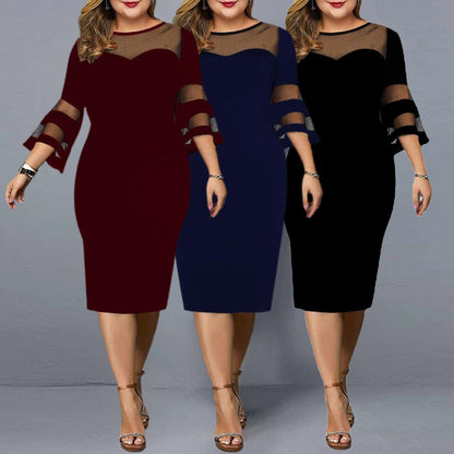 Funki Findz | Dresses | Women's Stylish Formal Party Midi Dress