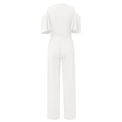 Funki Findz | Pants | Women's Elegant Wide Leg Flared Pant Suit