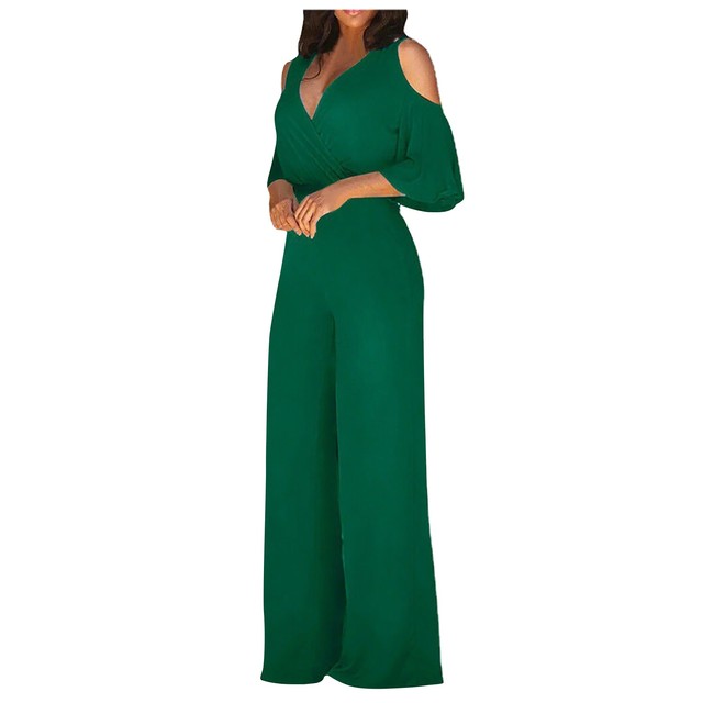 Funki Findz | Pants | Women's Elegant Wide Leg Flared Pant Suit