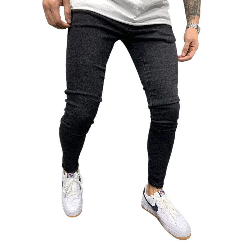 Funki Findz | Pants | Men's Skinny Slim Fit Cargo Pencil Jeans